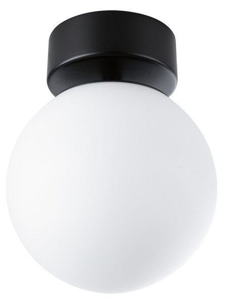 Lampa Sufitowa Paulmann, Gove, czarny, salon, szkło, nowoczesny