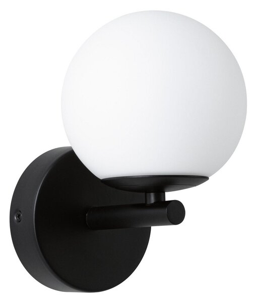 Lampa Ścienna Paulmann, Gove, czarny, salon, szkło, nowoczesny