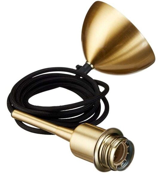 Lampa Wisząca Belid, złoty | mosiężny, jadalnia, metal