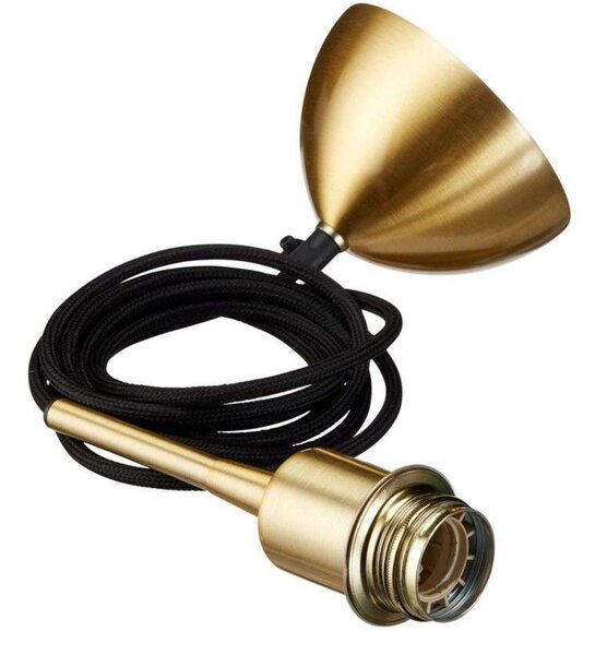 Lampa Wisząca Belid, złoty | mosiężny, jadalnia, metal