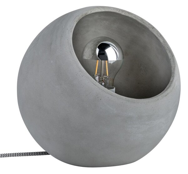 Lampa Stołowa Paulmann, Ingram, szary, salon, beton, nowoczesny