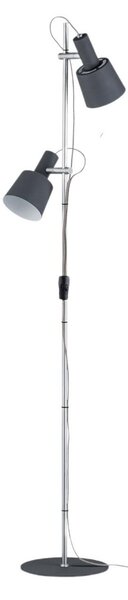 Lampa Podłogowa Paulmann, Haldar, szary, salon, metal, nowoczesny