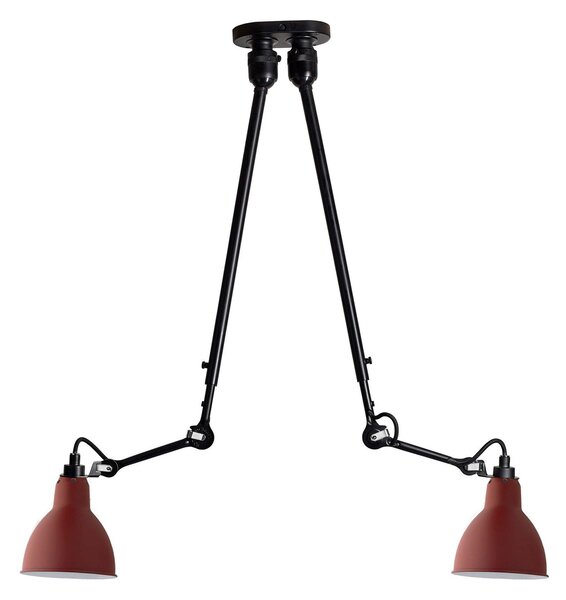 Lampa Sufitowa Lampe Gras, czerwony, salon, metal