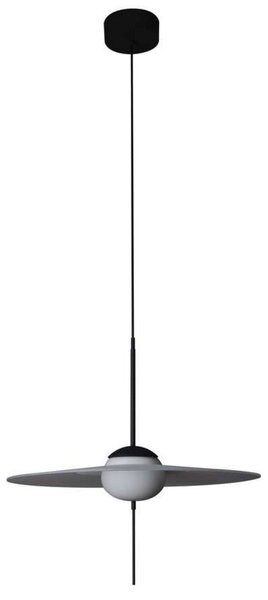 Lampa Wisząca DCW, szary, salon, aluminium