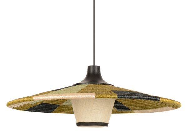 Lampa Wisząca Forestier, Parrot M, ściemnialny, zielony, salon, design