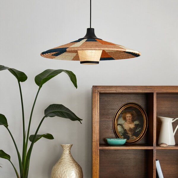 Lampa Wisząca Forestier, Parrot M, ściemnialny, beżowy, salon, design