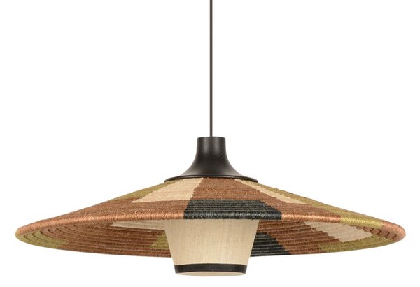 Lampa Wisząca Forestier, Parrot M, ściemnialny, brąz rdzawy, salon, design