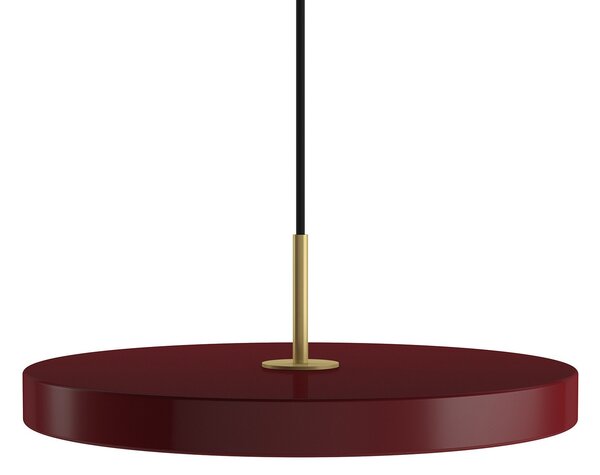 Lampa Wisząca UMAGE, Asteria mini, ściemnialny, czerwony, salon, metal, design