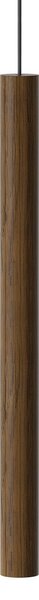 Lampa Wisząca UMAGE, Chimes Tall, drewniany, salon, drewno, skandynawski