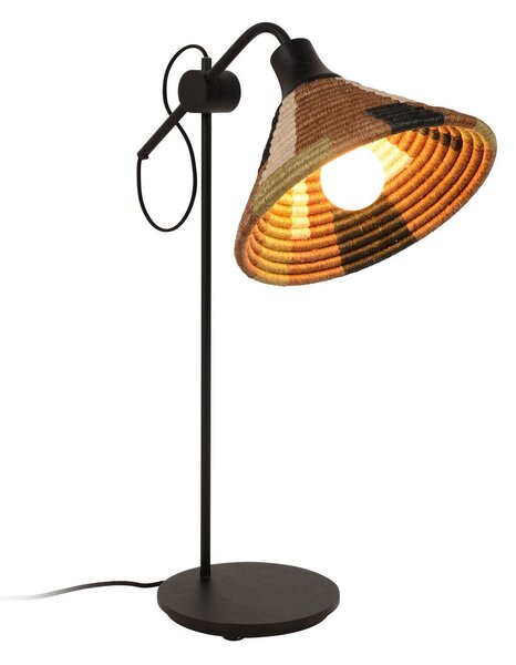 Lampa Stołowa Forestier, Parrot, czarny, salon, metal, design