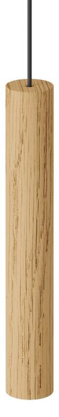 Lampa Wisząca UMAGE, Chimes Tall, drewniany, salon, drewno, skandynawski