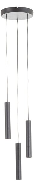 Lampa Wisząca UMAGE, Chimes Cluster 3, czarny, salon, drewno, design