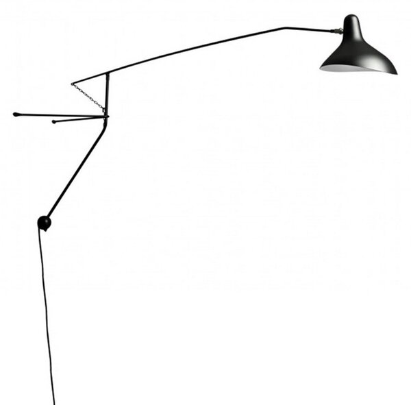 Mantis BS2 Mini Lampa Ścienna Czarna - Schottlander