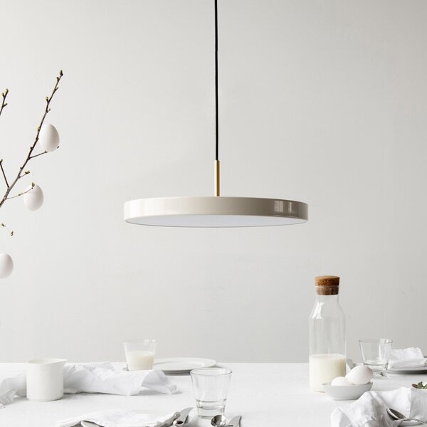Lampa Wisząca UMAGE, Asteria, ściemnialny, beżowy, salon, metal, design