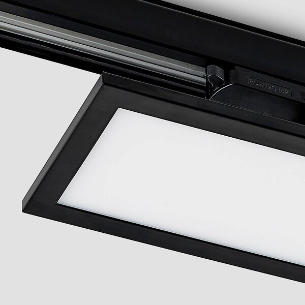 Panel LED Arcchio Hairis, 30 cm, czarny, 3000 K Hairis, czarny, biuro, tworzywo sztuczne, nowoczesny