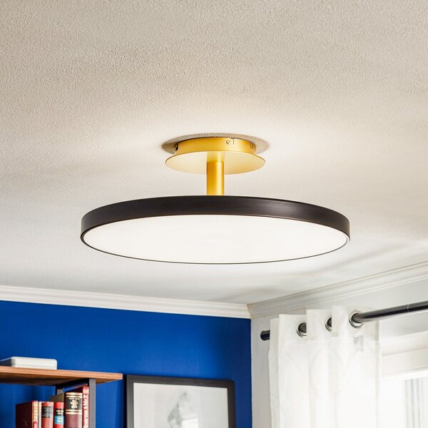 Lampa Sufitowa UMAGE, Asteria Up Large, ściemnialny, czarny, salon, metal, design