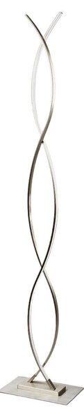 Lampa Podłogowa Lindby, Bobi, metaliczny, salon, aluminium, nowoczesny