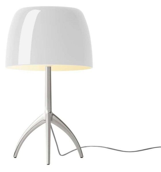 Lampa Stołowa Foscarini, metaliczny, salon, aluminium