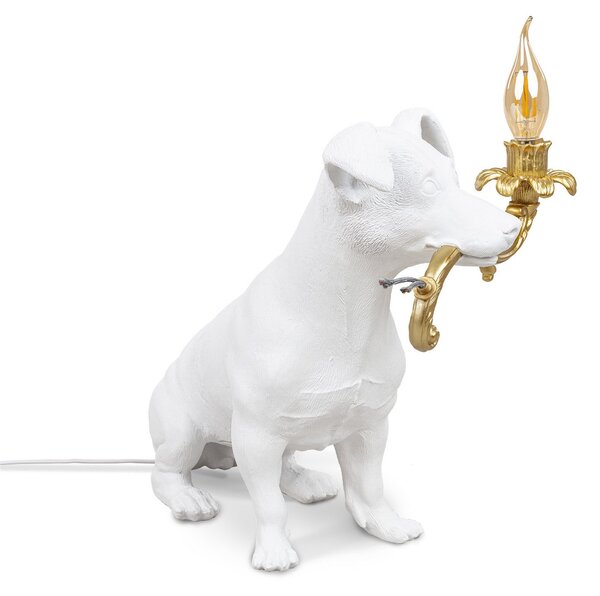 Lampa Stołowa SELETTI, Rio Lamp, biały, salon, tworzywo sztuczne, design