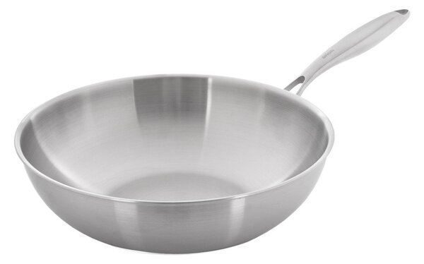 Patelnia wok ze stali nierdzewnej ø 30 cm Steela – Orion