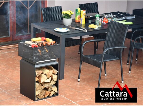 Palenisko ze stali nierdzewnej Cube – Cattara