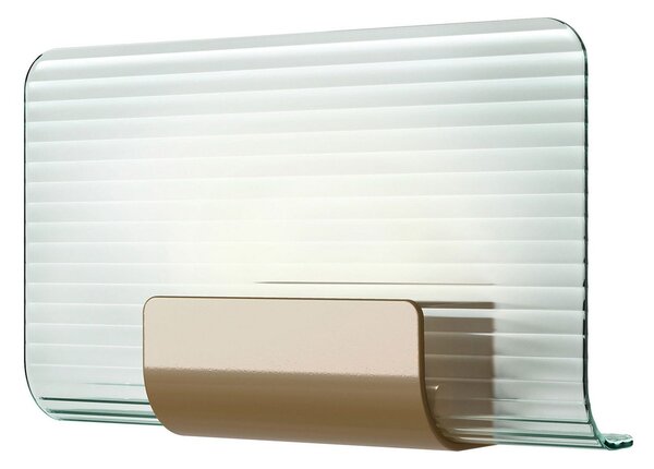Lampa Ścienna kdln, Nami, ściemnialny, transparentny, salon, szkło, design