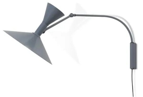 Lampa Ścienna Nemo Lighting, szary, salon, metal, vintage