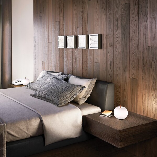 Lampa Stołowa kdln, KUSHI 16, biały, salon, szkło, design