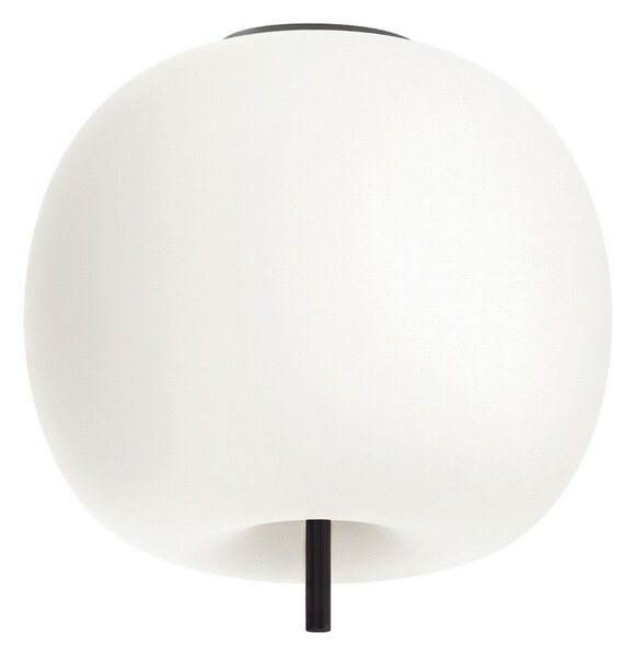 Lampa Sufitowa kdln, KUSHI 16, ściemnialny, biały, salon, szkło, design