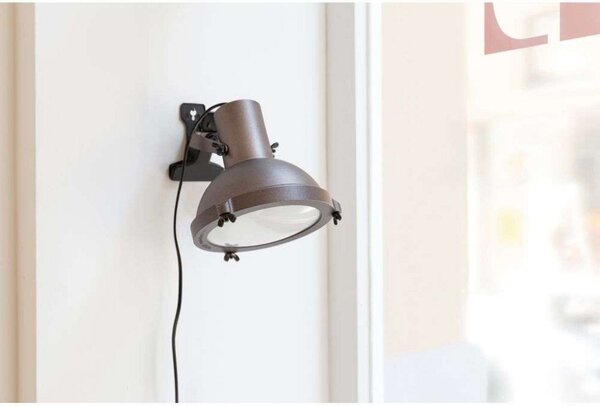 Spot Nemo Lighting, biały, kuchnia, aluminium, vintage