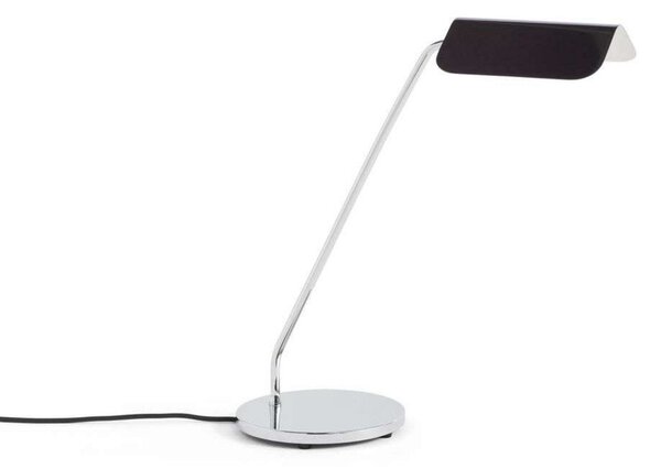 Lampa Stołowa HAY, czarny, salon, aluminium