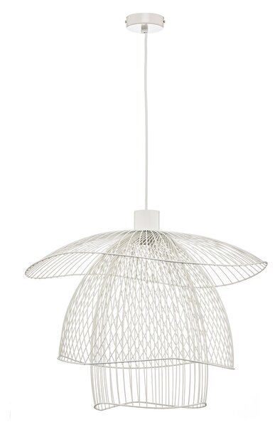 Lampa Wisząca Forestier, Papillon S, ściemnialny, biały, salon, metal, design
