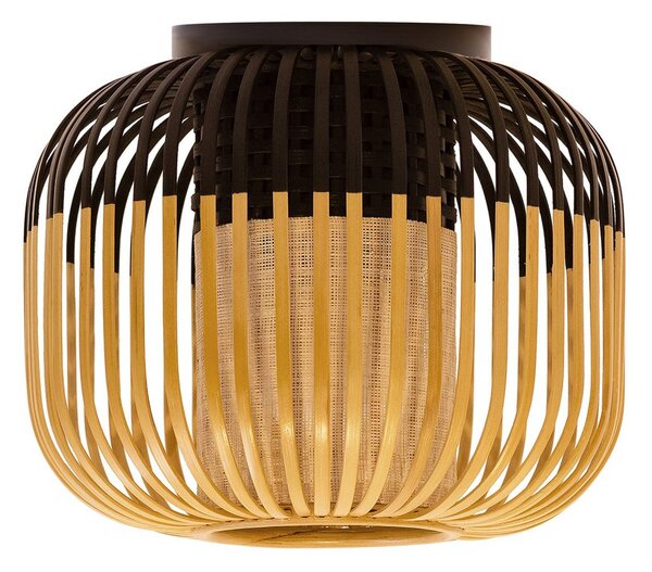 Lampa Sufitowa Forestier, Bamboo Light XS, ściemnialny, czarny, salon, bambus, design