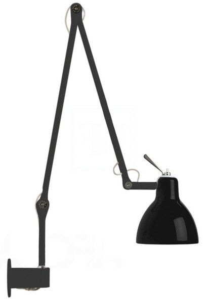 Luxy W2 Lampa Ścienna Czarno/Matowa Biała - Rotaliana