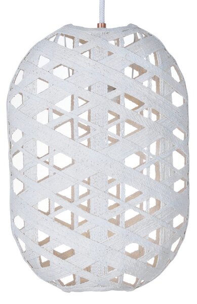 Lampa Wisząca Forestier, Capsule S, ściemnialny, biały, salon, bambus, design