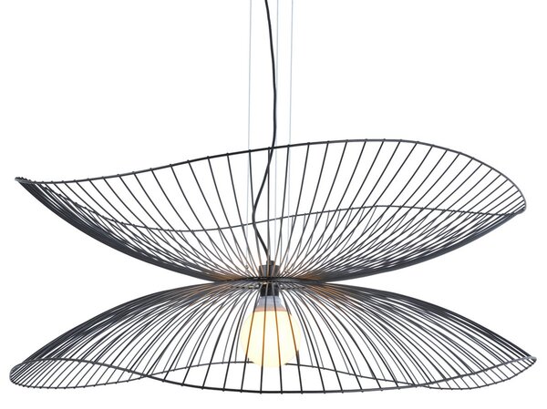 Lampa Wisząca Forestier, Libellule L, ściemnialny, czarny, salon, metal, design