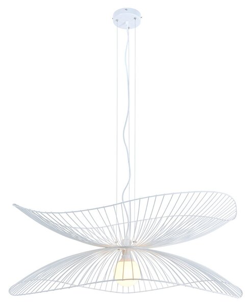 Lampa Wisząca Forestier, Libellule L, ściemnialny, biały, salon, metal, design