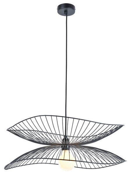 Lampa Wisząca Forestier, Libellule S, ściemnialny, czarny, salon, metal, design