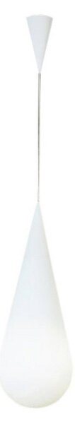 Lampa Wisząca Rotaliana, Goccia, ściemnialny, biały, salon, szkło, design