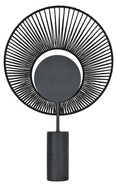 Lampa Stołowa Forestier, Oyster, czarny, salon, metal, design