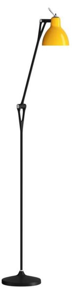 Luxy F1 Lampa Podłogowa Czarno/Żółta - Rotaliana