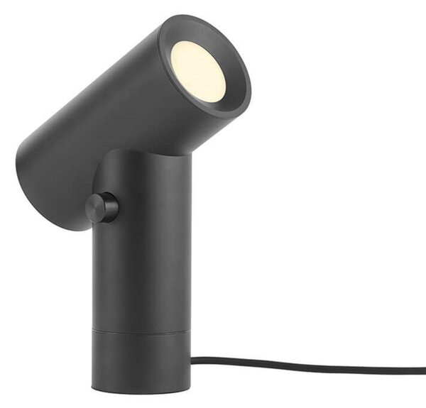 Lampa Stołowa Muuto, ściemnialny, czarny, salon, aluminium