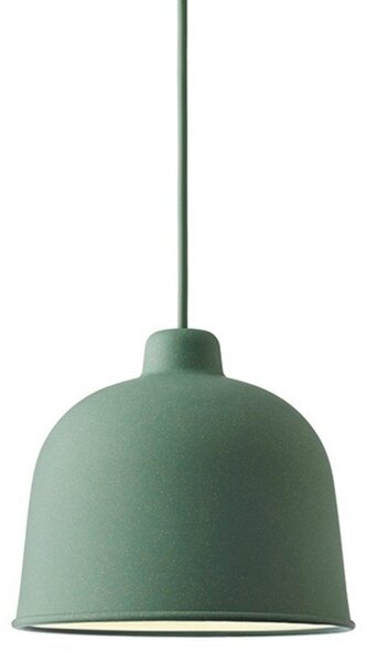 Lampa Wisząca Muuto, zielony, jadalnia, bambus