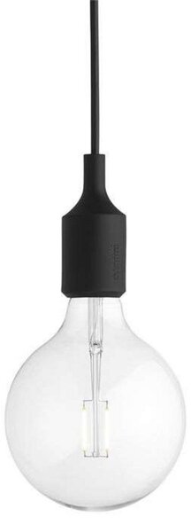 Lampa Wisząca Muuto, czarny, jadalnia, tworzywo sztuczne, design