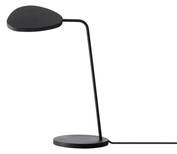 Lampa Stołowa Muuto, ściemnialny, czarny, salon, aluminium