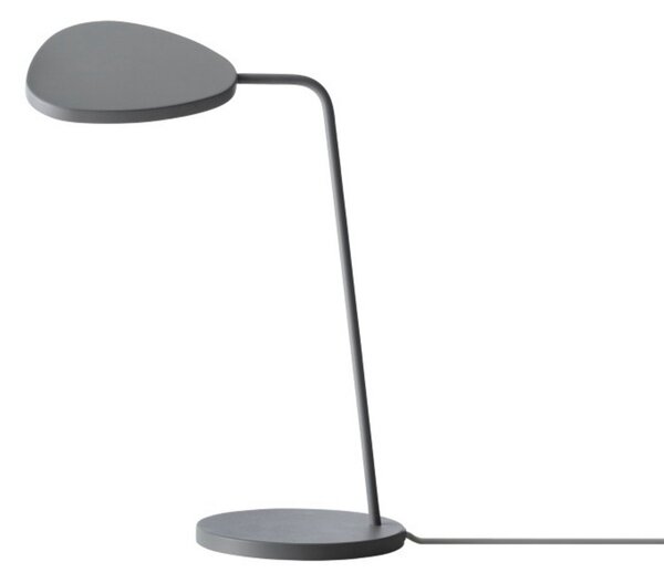 Lampa Stołowa Muuto, ściemnialny, szary, salon, aluminium