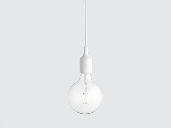Lampa Wisząca Muuto, biały, salon, tworzywo sztuczne, design