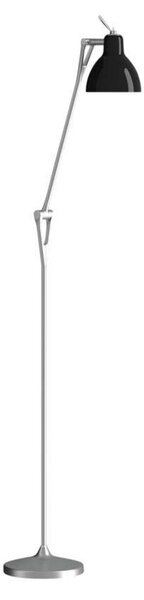 Luxy F1 Lampa Podłogowa Aluminium/Czarna - Rotaliana