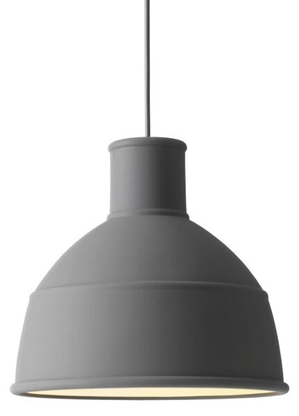 Lampa Wisząca Muuto, szary, salon, tworzywo sztuczne, design