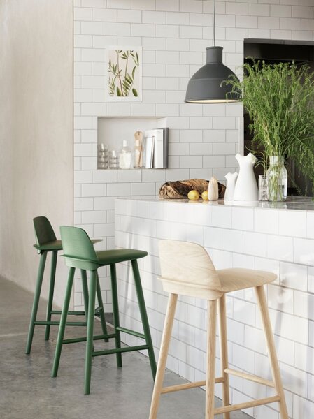 Lampa Wisząca Muuto, pomarańczowy, salon, tworzywo sztuczne, design